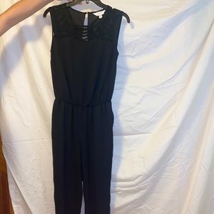 Black jumpsuit